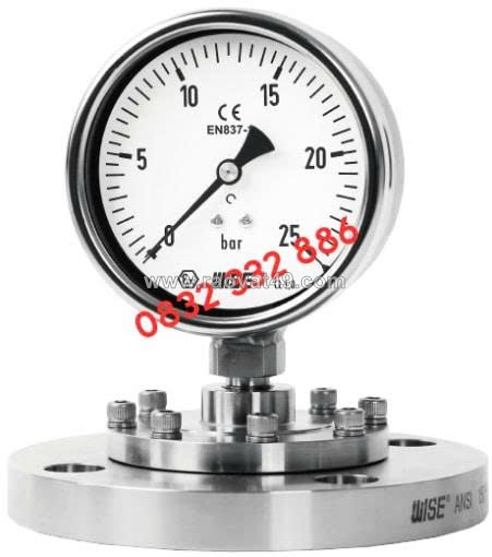 Dantek giới thiệu đồng hồ áp suất màng wise p730 cho công trình tại hưng yên vận hành ổn định lâu dài