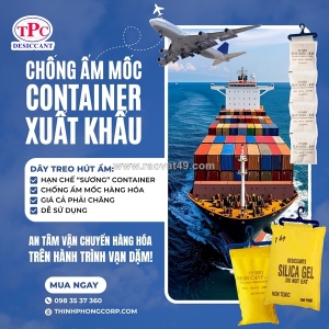 Dây treo hút ẩm silicagel container