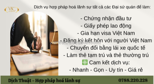 Dịch thuật công chứng, dịch thuật đà ngành nghê