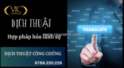 Dịch thuật đa ngôn ngữ và đa ngành nghề giá rẻ tại hcm