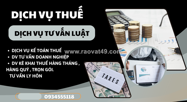 Dịch vụ kế toán thuế và quyết toán thuế giá rẻ