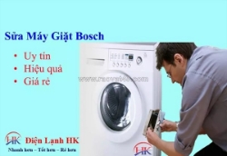 Dịch vụ sửa máy giặt bosch uy tín - giá minh bạch, không phát sinh