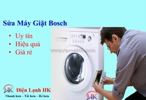 Dịch vụ sửa máy giặt bosch uy tín - giá minh bạch, không phát sinh