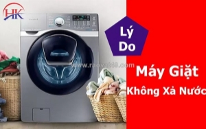 Dịch vụ sửa máy giặt không xả nước tại nhà uy tín, giá rẻ, có mặt nhanh