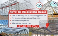 Đơn vị chuyên thiết kế nhà xưởng và thi công nhà xưởng, với nhiều năm kinh nghiệm