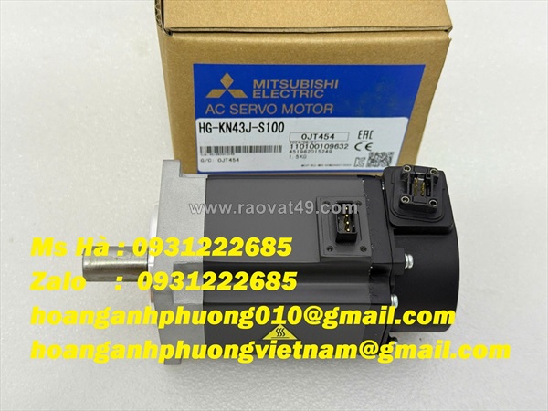 Động cơ servo hg-kn series hg-kn43j-s100 mitsubishi 400w