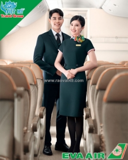 Eva air ưu đãi 10% vé quốc tế – cơ hội vàng bay mỹ, úc, đài loan