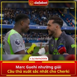 Gây tranh cãi: guehi “nhường” danh hiệu hay cherki xứng đáng hơn?