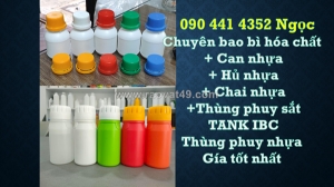 Gía chai nhựa hdpe 1 lít, chai nhựa 0.5 lít đựng thuốc thảo dược, chai 250ml đựng thuốc nhuộm tóc
