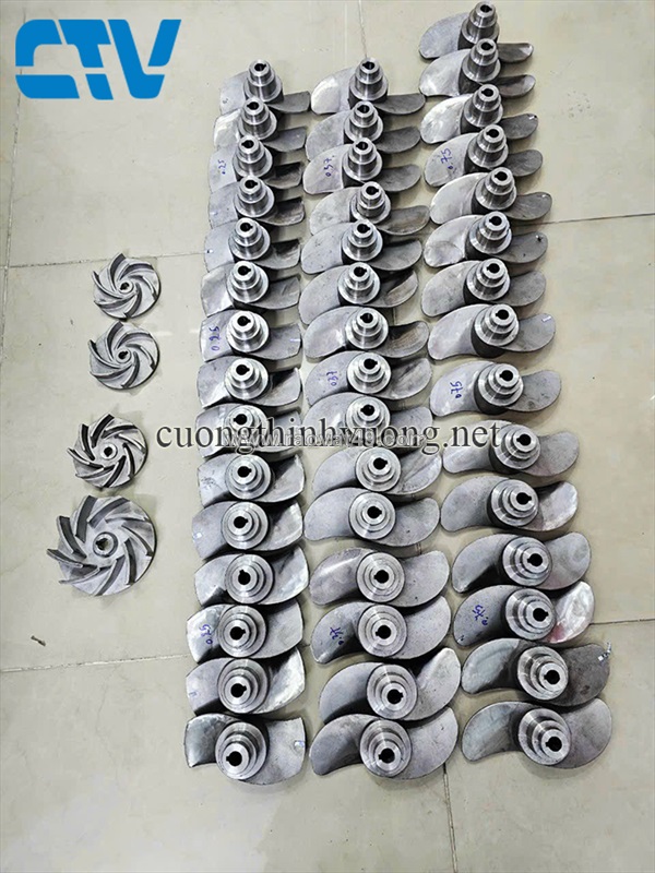 Gia công cánh máy bơm chìm theo yêu cầu – chất lượng cao, giá tốt
