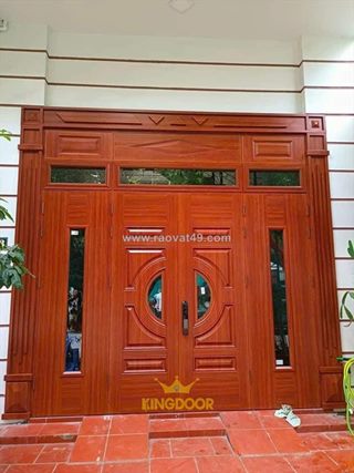 Giá cửa thép vân gỗ tại phường bàn cờ