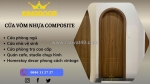 Giá cửa vòm nhựa composite tại bàn cờ