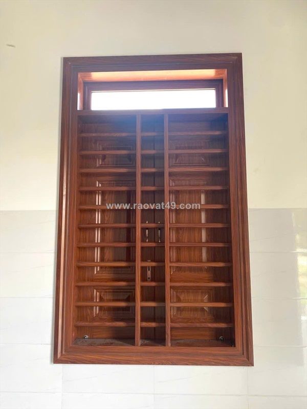Giá cửa vòm thép vân gỗ | mẫu cửa hiện đại