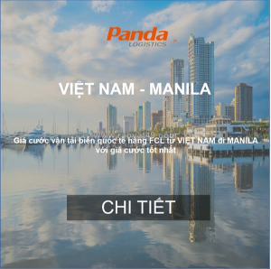 Giá cước vận chuyển hàng từ việt nam đi manila, philippin