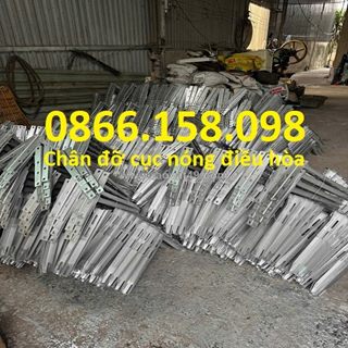 Giá đỡ cục nóng điều hòa bằng sắt loại dày, phù hợp công trình nào?