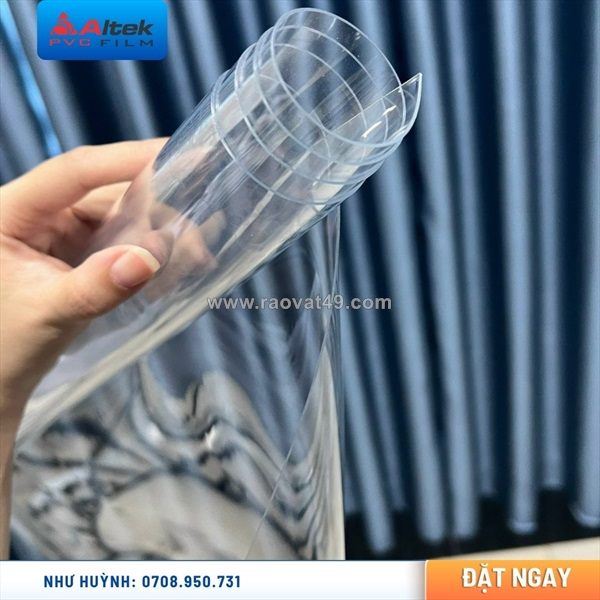 Giá màng nhựa pvc trong suốt dày 2mm
