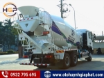 Giải pháp trộn bê tông tiên tiến nhất - xe bồn shacman h3000s 10 khối