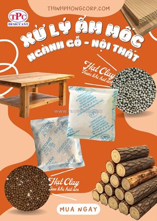 Gỗ nội thất có an toàn khỏi ẩm mốc nếu thiếu gói hút ẩm?