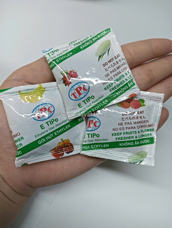 Gói etipo – giải pháp bảo quản trái cây xuất khẩu hiệu quả, hạn chế chín nhanh
