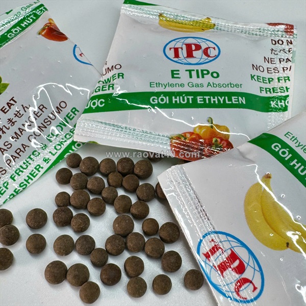 Gói etipo hút khí ethylene – giải pháp giữ xoài tươi lâu khi xuất khẩu