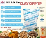 Gói hút ẩm clay opp thịnh phong – giữ trái cây sấy luôn khô ráo, giòn ngon
