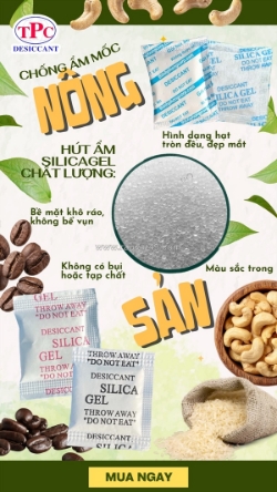 Gói hút ẩm thịnh phong có ngăn ẩm mốc nông sản không?