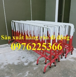 Hàng rào di động, hàng rào di động có bánh xe, rào chắn sắt di động