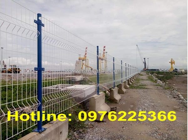 Hàng rào lưới thép khu công nghiệp d4, d5, d6