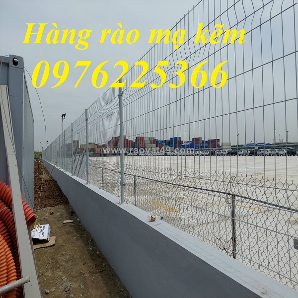 Hàng rào mạ kẽm nhúng nóng d4, d5, d6
