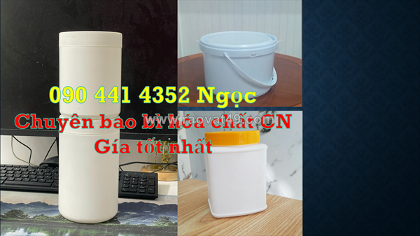 Hủ nhựa 100g đựng kem mỹ phẩm, hủ nhựa tròn 250g nắp vặn