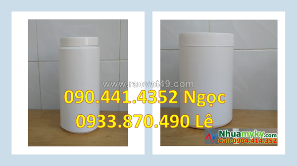 Hủ nhựa 2 ký đựng cát, hủ nhựa 1kg đựng bột màu rau củ, hủ nhựa 500g đựng kem dưỡng da