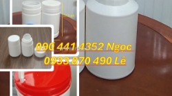 Hủ nhựa 50g đựng cồn, hủ nhựa 100g đựng sáp, hủ 250gr đựng keo dán giày dép