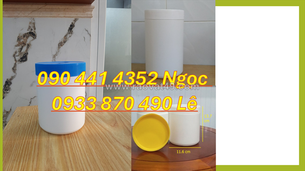 Hủ nhựa 50g đựng cồn, hủ nhựa 100g đựng sáp, hủ 250gr đựng keo dán giày dép