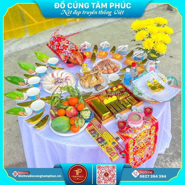 Hướng dẫn chuẩn bị lễ cúng động thổ đầy đủ - chuẩn nghi lễ