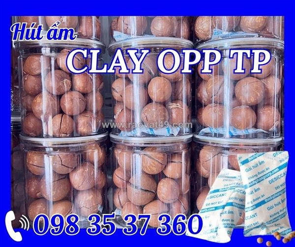Hút ẩm clay – giữ đồ ăn vặt luôn giòn ngon