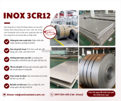 Inox 3cr12: giải pháp vật liệu chiến lược – tối ưu chi phí vòng đời dự án
