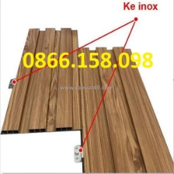 Ke giữ lam sóng ốp tường giải pháp giữ tấm nhựa chắc chắn