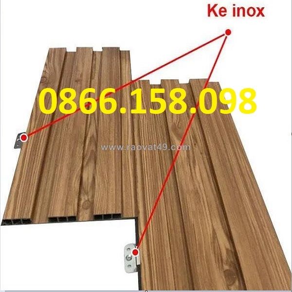 Ke giữ lam sóng ốp tường giải pháp giữ tấm nhựa chắc chắn