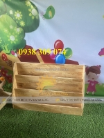 Kệ sách montessori ,kệ sách mầm non chất lượng cao