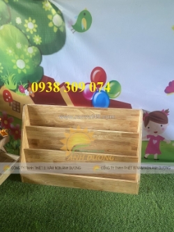 Kệ sách montessori ,kệ sách mầm non chất lượng cao
