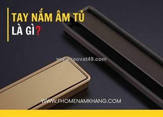 Khám phá những mẫu tay nắm âm đẹp, tinh tế