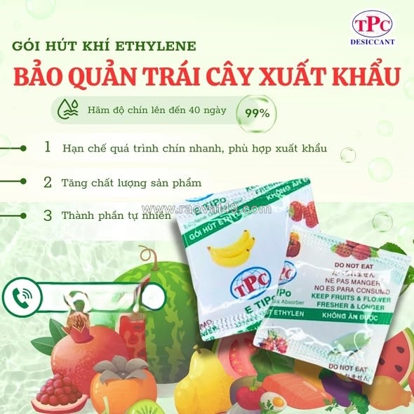 Không dùng gói hút ẩm, nông sản có dễ bị ẩm mốc?