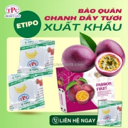 Khử khí ethylene với gói etipo giúp trái cây xuất khẩu đạt chuẩn