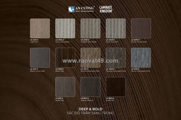 Laminate kingdom - synchronized (eir): tuyệt tác đồng vân dập nổi