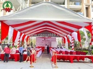 Liên hệ ngàn thông để nhận báo giá cho thuê nhà bạt không gian chuẩn xác nhất