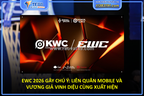 Liên quân mobile và vương giả vinh diệu cùng xuất hiện