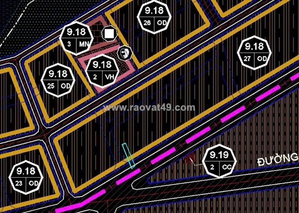 Lô đất mặt tiền đường nguyễn duy trinh long trường dt 165m giá tốt