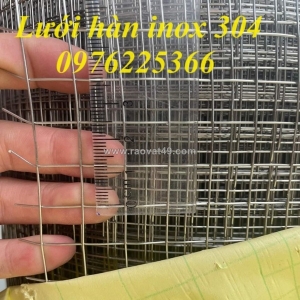 Lưới hàn inox ô 12x12 dây 1.2ly