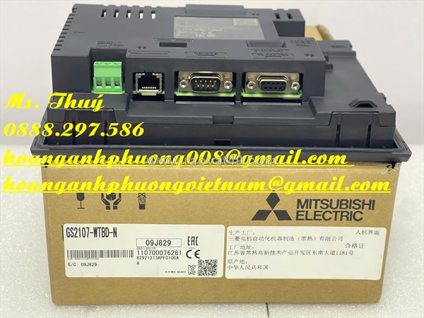 Màn hình công ngiệp mitsubishi gs2107-wtbd-n - new 100%