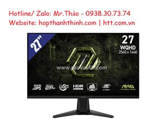 Màn hình msi mag 275qf e20 27" – 2k, 200hz, rapid ips siêu mượt